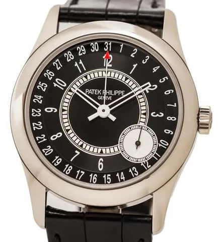 Patek Philippe Calatrava 6006G-001 39mm White gold Black