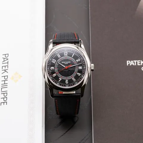 Patek Philippe Calatrava 6007G-010 40mm White gold Black 9