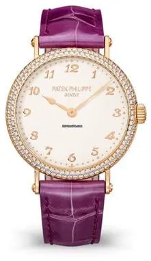 Patek Philippe Calatrava 7200/200R-001 34.5mm Rose gold Silver