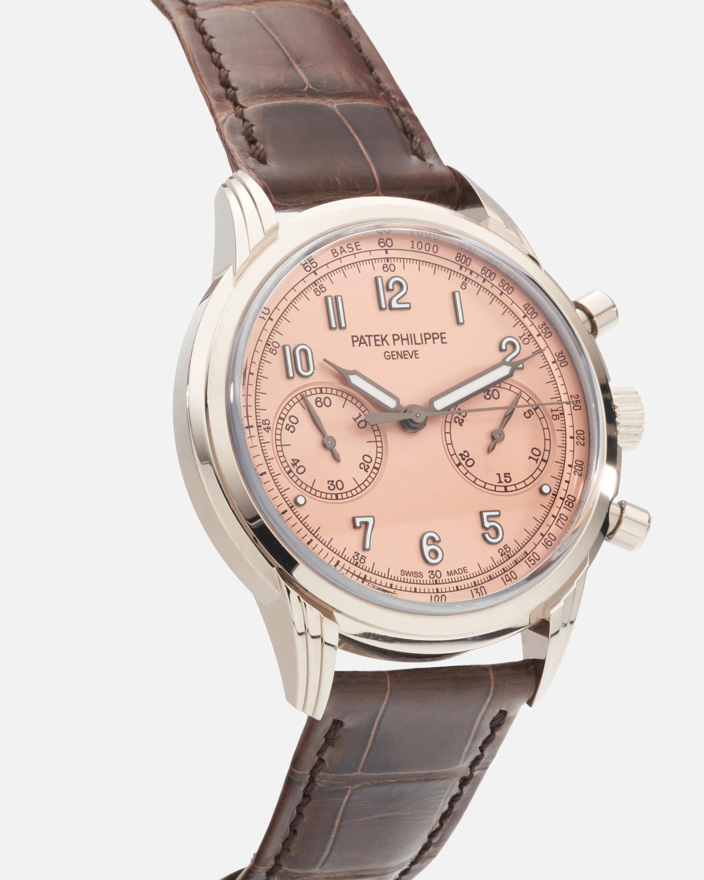 Patek Philippe Chronograph 5172G-010 41mm White gold Salmon 6