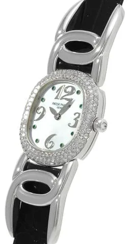 Patek Philippe Ellipse 4831G 25.5mm White gold Mother-of-pearl 2