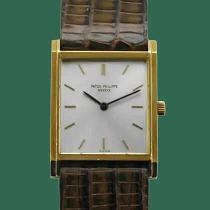 Patek Philippe Gondolo 3519 25.5mm Yellow gold Silver