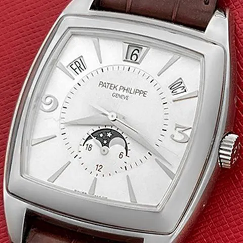 Patek Philippe Gondolo 5135G-001 39mm White gold Silver 9