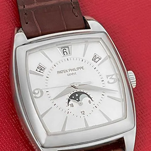 Patek Philippe Gondolo 5135G-001 39mm White gold Silver 6