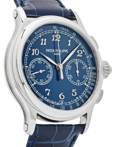 Patek Philippe Split-Seconds Chronograph 5370P-011 41mm Platinum Blue 3