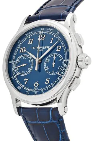 Patek Philippe Split-Seconds Chronograph 5370P-011 41mm Platinum Blue 2