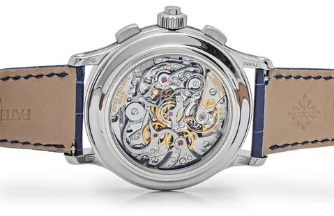 Patek Philippe Split-Seconds Chronograph 5370P-011 41mm Platinum Blue 4