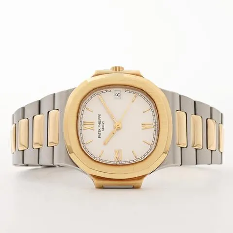 Patek Philippe Nautilus 3800/1 37mm Yellow gold and Stainless steel White 6