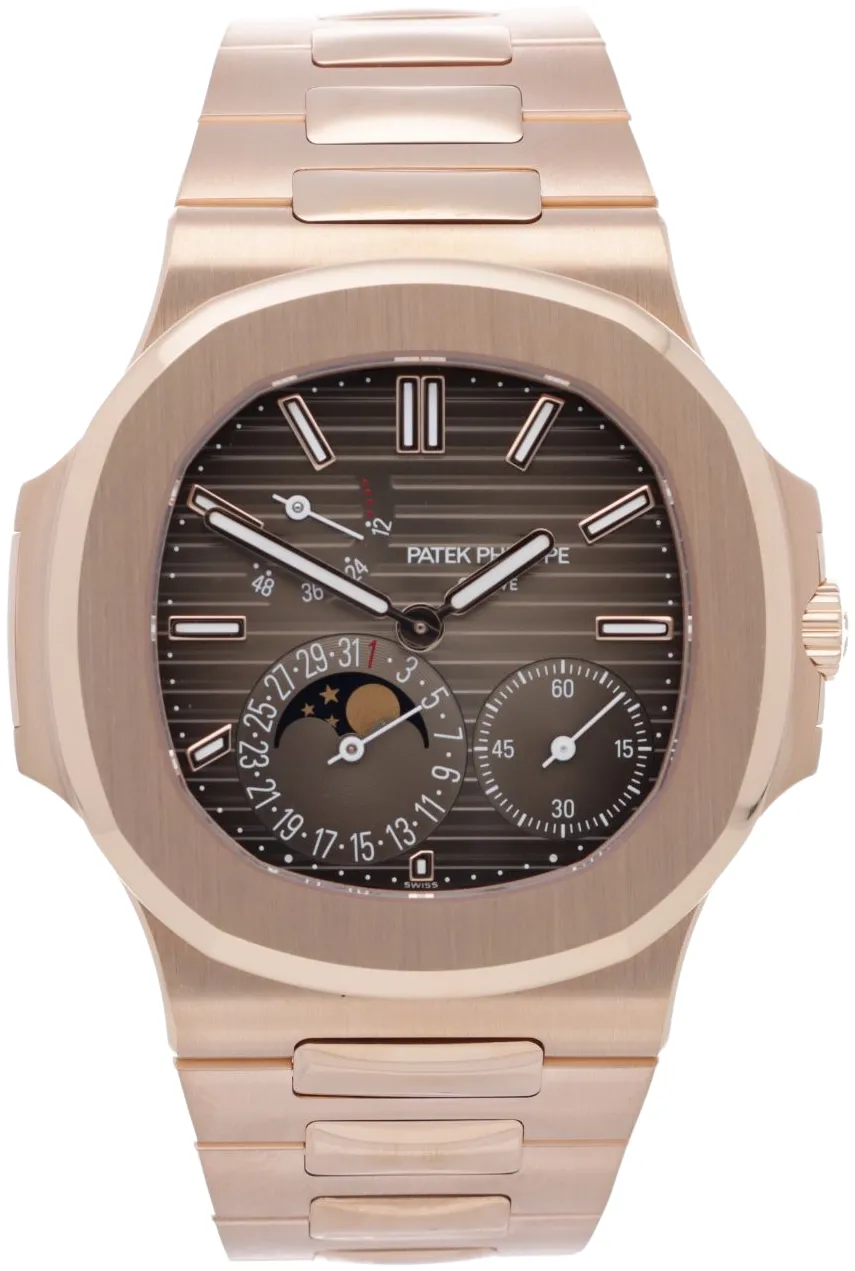 Patek Philippe Nautilus 5712/1R-001 40mm Stainless steel Brown