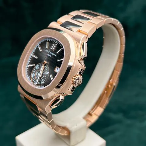 Patek Philippe Nautilus 5980/1R-001 40.5mm Rose gold Black 1