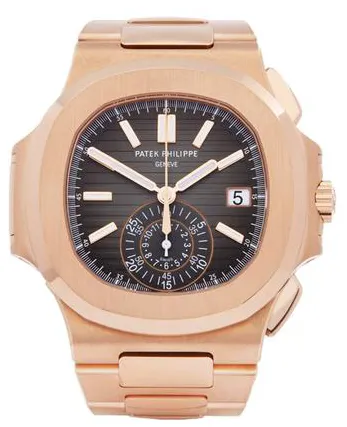 Patek Philippe Nautilus 5980/1R-001 40.5mm Rose gold Black