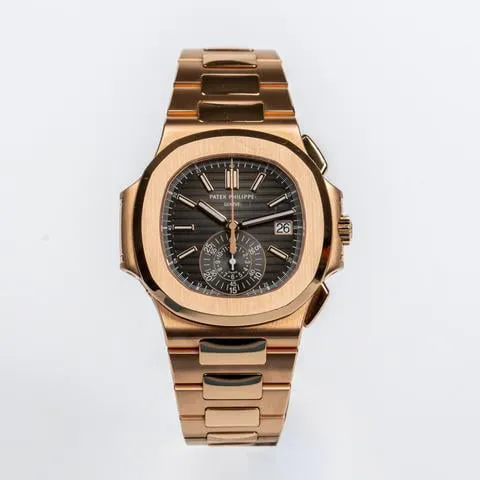 Patek Philippe Nautilus 5980/1R-001 40.5mm Rose gold Black