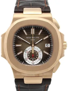 Patek Philippe Nautilus 5980R-001 Rose gold Brown