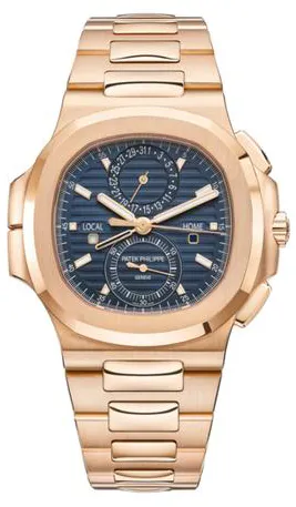 Patek Philippe Nautilus 5990/1R-001 40.5mm Rose gold Blue 4