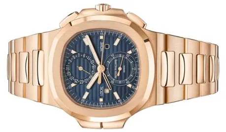 Patek Philippe Nautilus 5990/1R-001 40.5mm Rose gold Blue 2