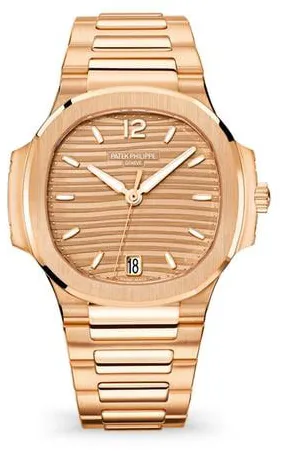 Patek Philippe Nautilus 7118/1R-010 35mm Rose gold Brown