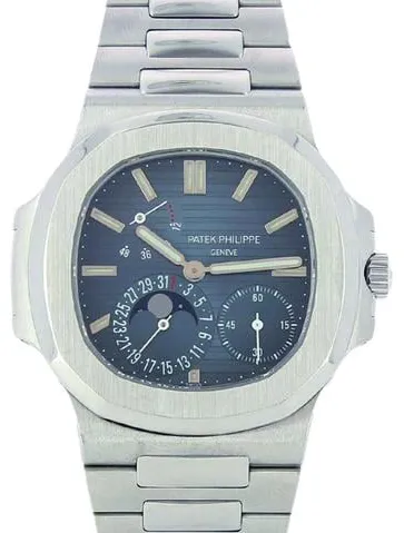 Patek Philippe Nautilus Moonphase 5712/1A-001 40mm Stainless steel Blue