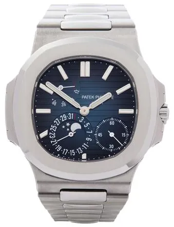 Patek Philippe Nautilus Moonphase 5712/1A-001 40mm Stainless steel Blue