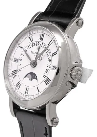 Patek Philippe Perpetual Calendar 5059G-001 36mm White gold White 1