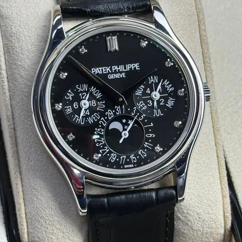 Patek Philippe Perpetual Calendar 5140P-013 37mm Platinum Black 4