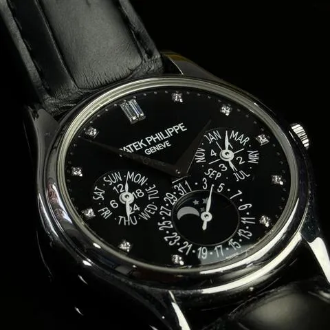 Patek Philippe Perpetual Calendar 5140P-013 37mm Platinum Black 6