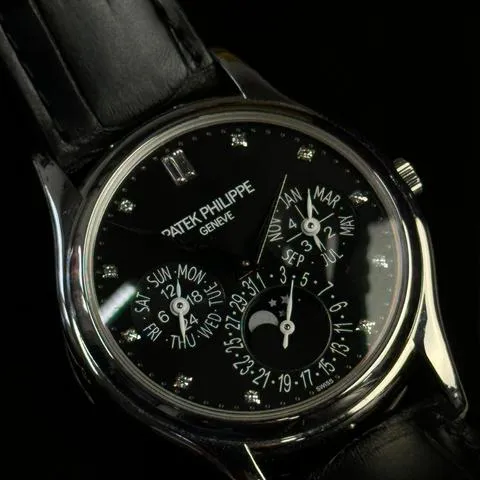 Patek Philippe Perpetual Calendar 5140P-013 37mm Platinum Black 3