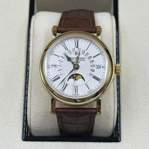 Patek Philippe Perpetual Calendar 5159J-001 38mm Yellow gold Silver