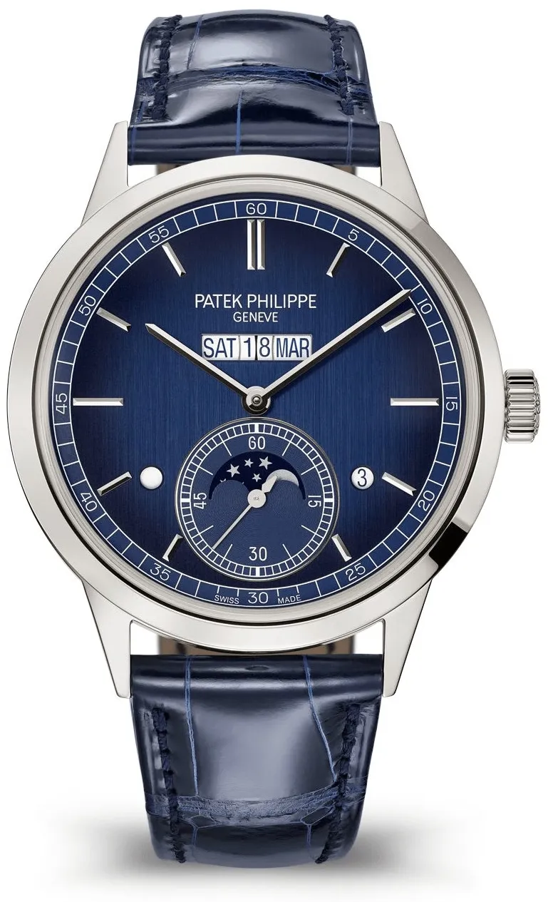 Patek Philippe Perpetual Calendar 5236P 42.5mm Platinum Blue