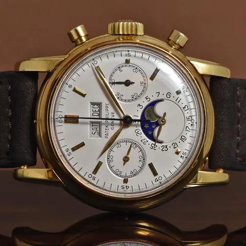 Patek Philippe Perpetual Calendar Chronograph 2499J 37mm Silver 6