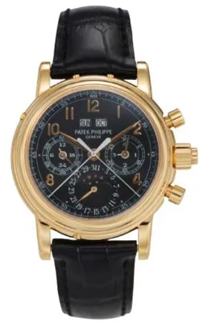 Patek Philippe Perpetual Calendar Chronograph 5004R-018 37mm Rose gold Black