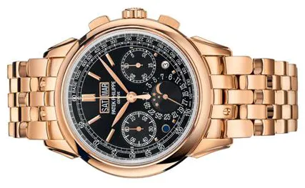 Patek Philippe Perpetual Calendar Chronograph 5270/1R-001 41mm Rose gold Black 5