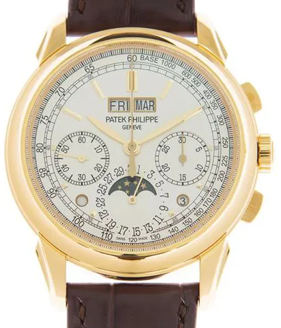 Patek Philippe Perpetual Calendar Chronograph 5270J-001 41mm Yellow gold Silver