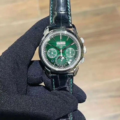 Patek Philippe Perpetual Calendar Chronograph 5270P-014 41mm Platinum Green