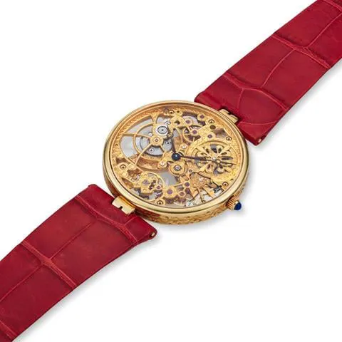 Patek Philippe Skeletonized 3878J 31mm Yellow gold Skeletonized