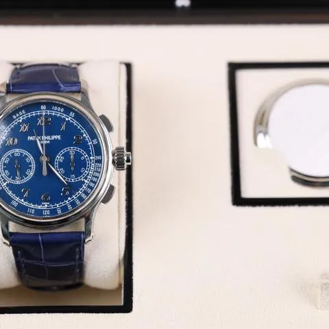 Patek Philippe Split-Seconds Chronograph 5370P-011 41mm Platinum Blue