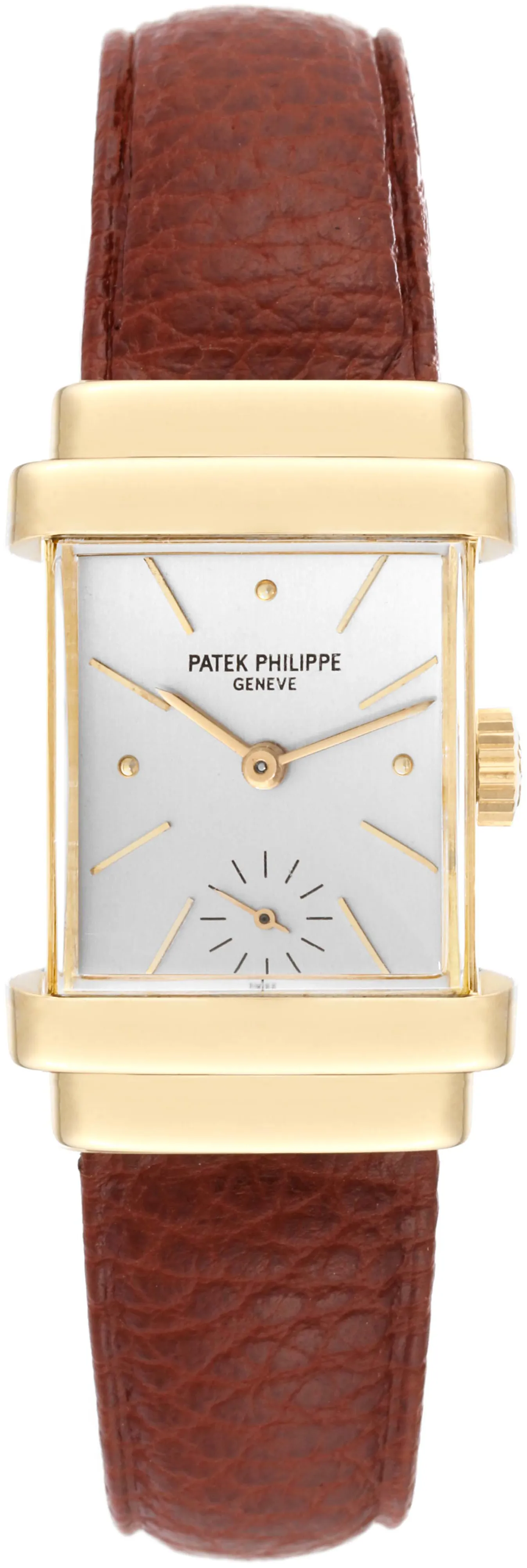 Patek Philippe Top Hat 1450 25mm Yellow gold and 18k yellow gold Silver