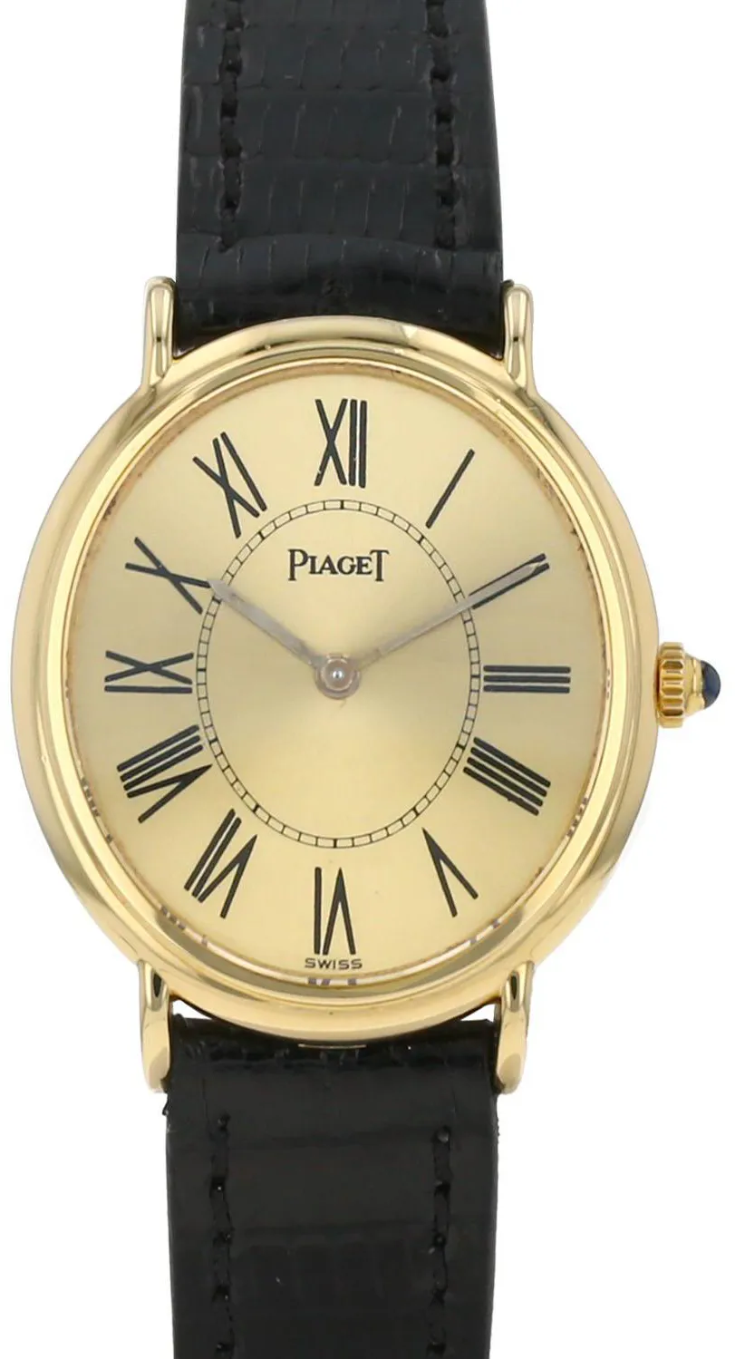 Piaget 9822 19mm Yellow gold Champagne