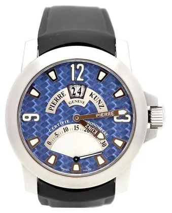 Pierre Kunz G016 44mm Stainless steel Blue