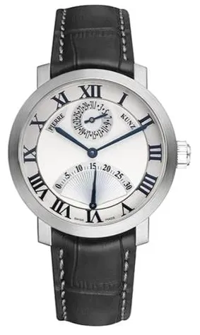 Pierre Kunz PKA0006SRD 41mm White gold Silver