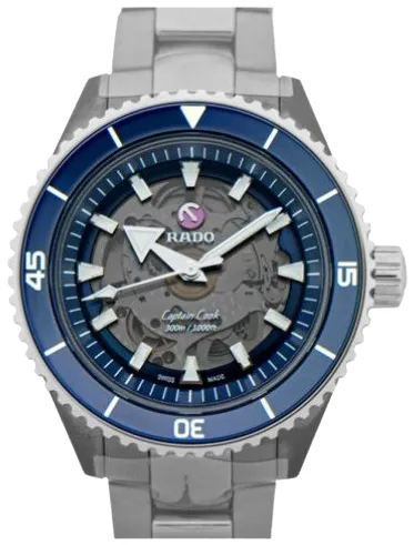 Rado Captain Cook R32128202 43mm Ceramic Blue