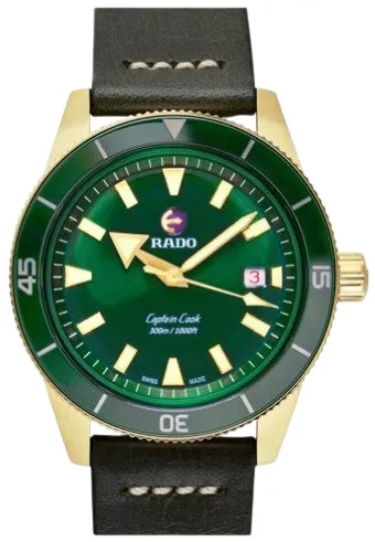 Rado Captain Cook R32504315 42mm Bronze Green