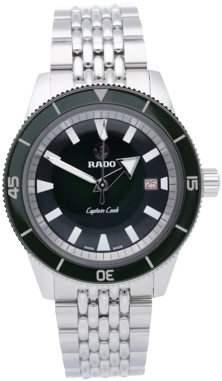 Rado Captain Cook R32505313 42mm Stainless steel Green