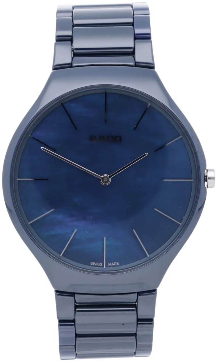 Rado True Thinline R27005902 39mm Ceramic Blue