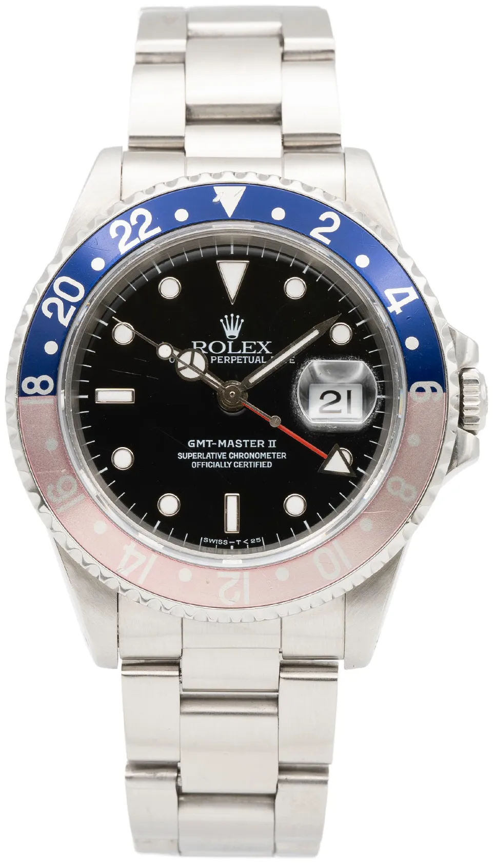 Rolex GMT-Master II 16710 40mm Stainless steel Black