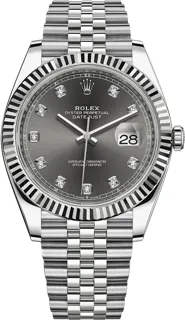 Rolex Datejust 41 126334-0006 White gold and Stainless steel Gray