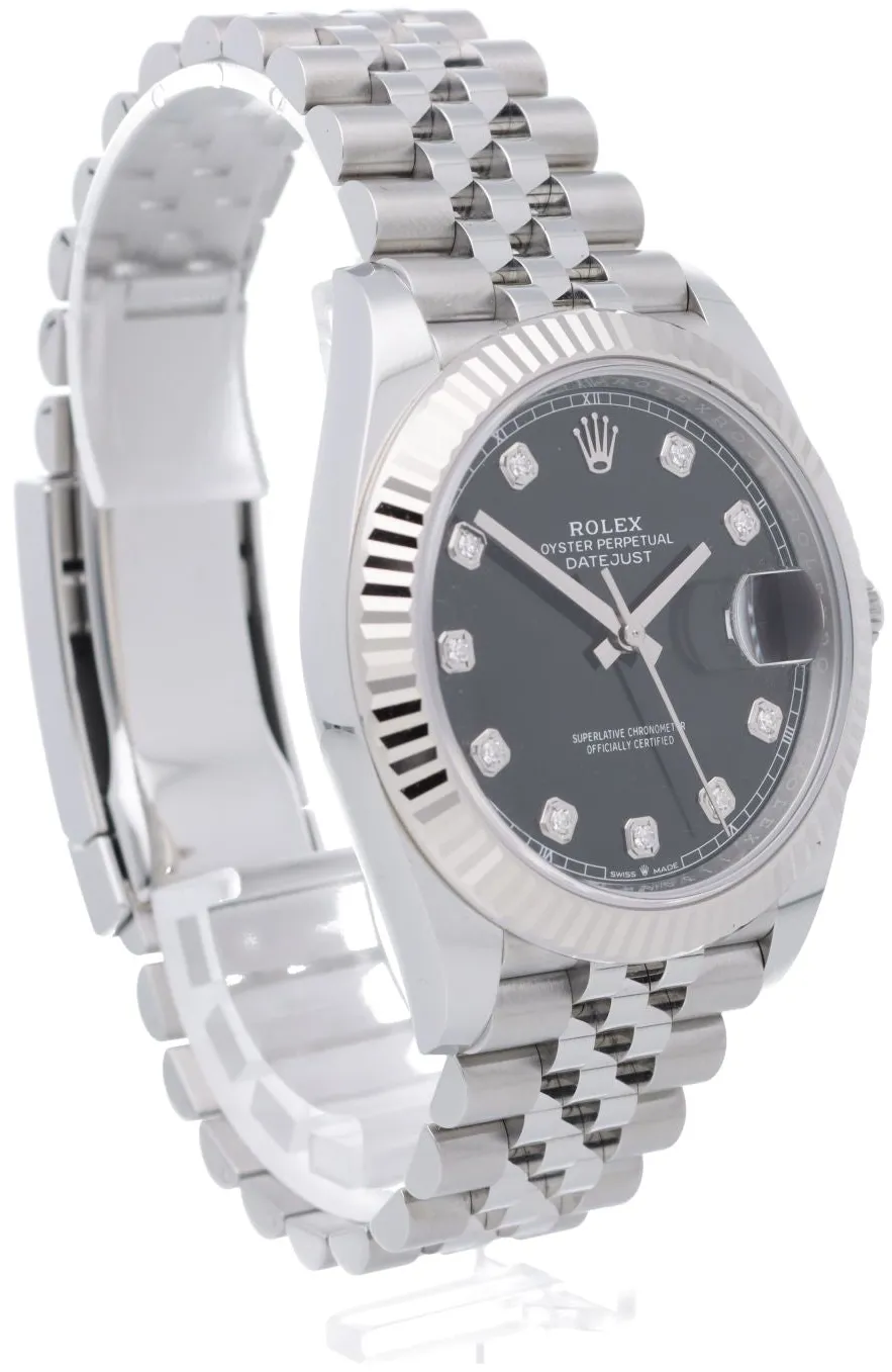 Rolex Datejust 41 126334-0012 41mm White gold and Oystersteel Black 6