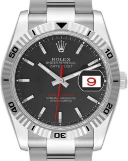 Rolex Turn-O-Graph 116264 Stainless steel Black