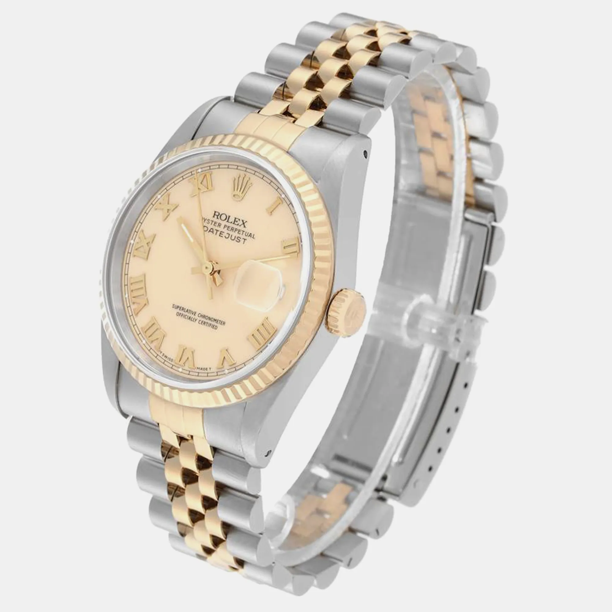 Rolex Datejust 36mm Yellow gold and stainless steel Yellow gold 1