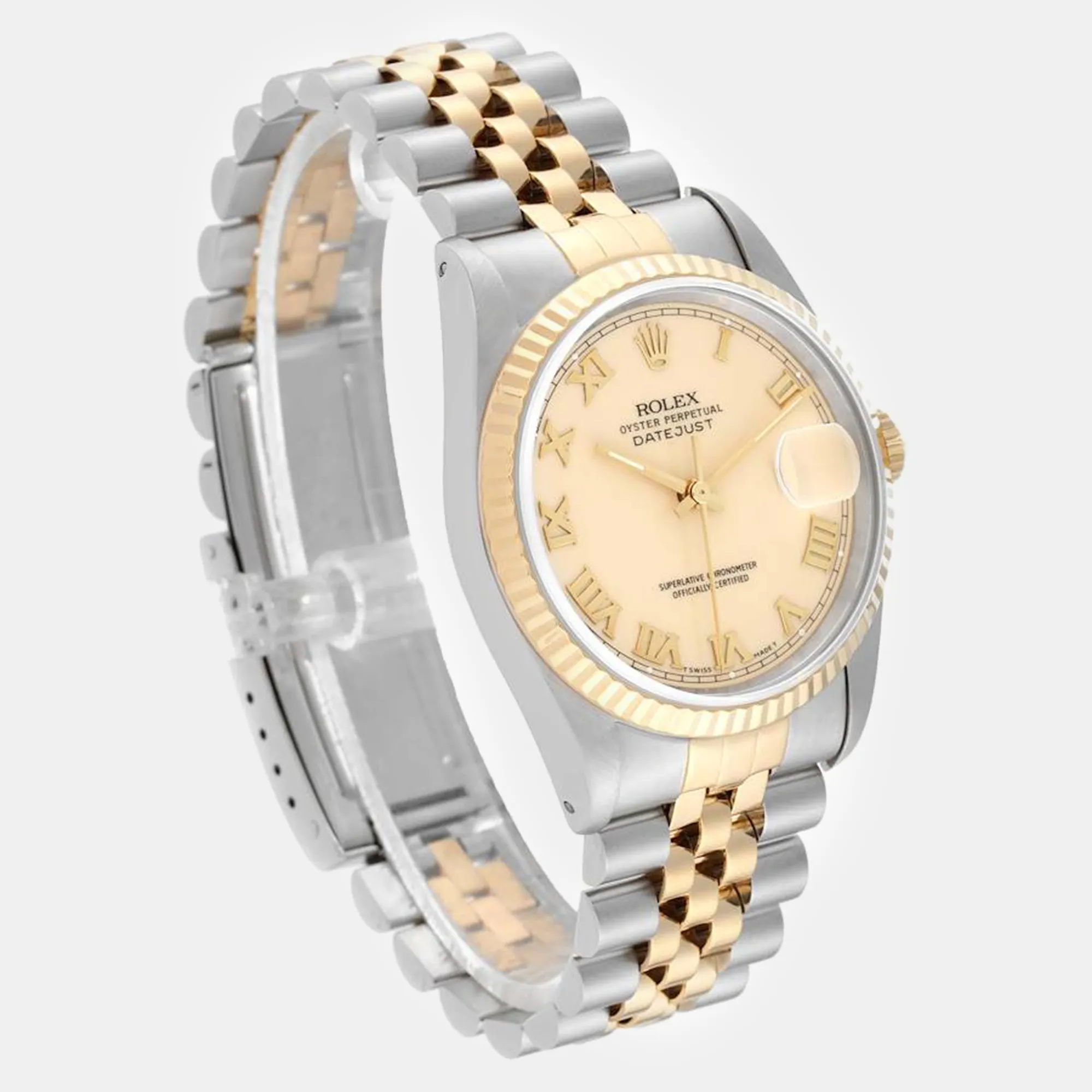 Rolex Datejust 36mm Yellow gold and stainless steel Yellow gold 2