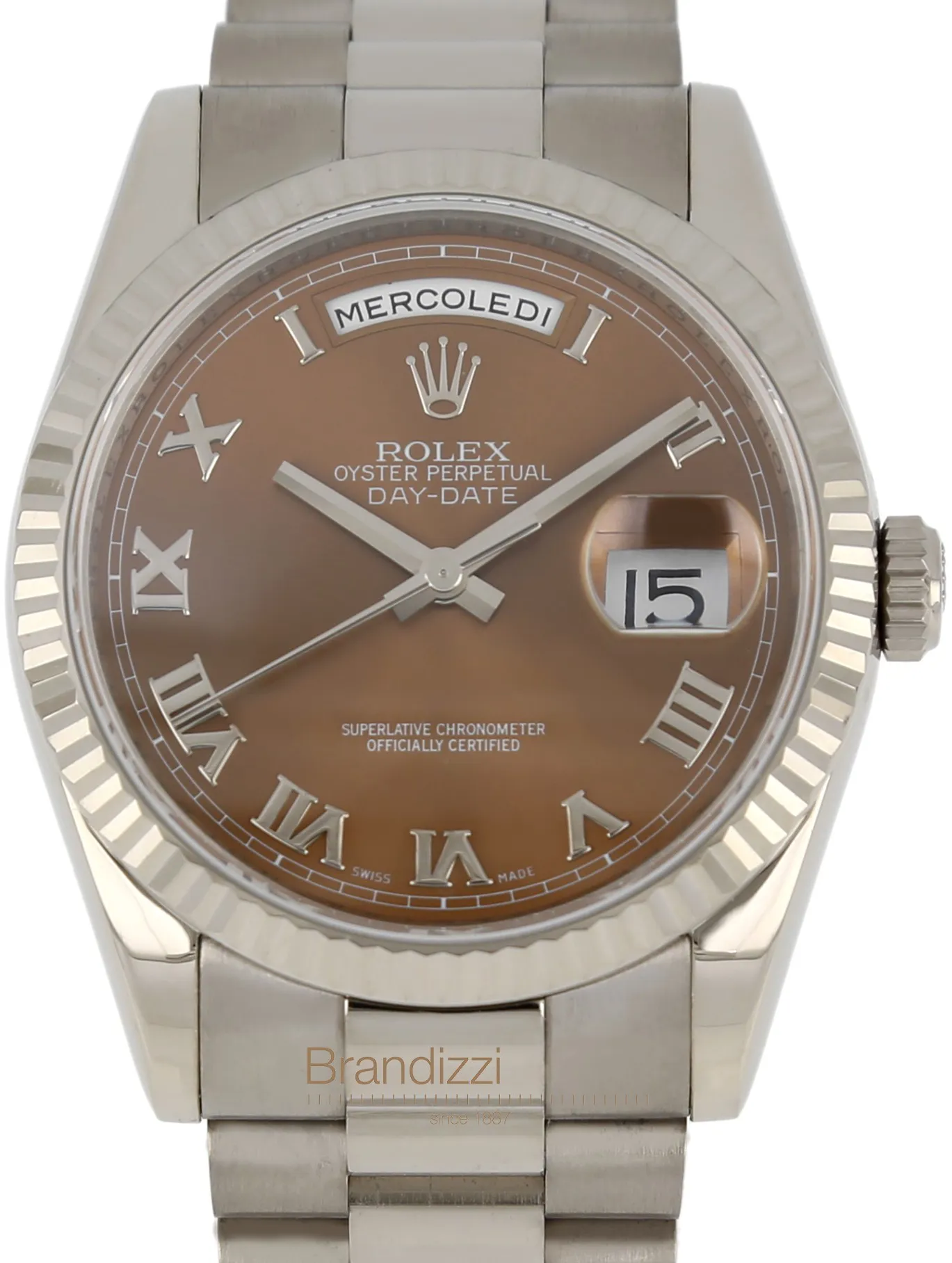 Rolex Day-Date 36 118239 36mm White gold